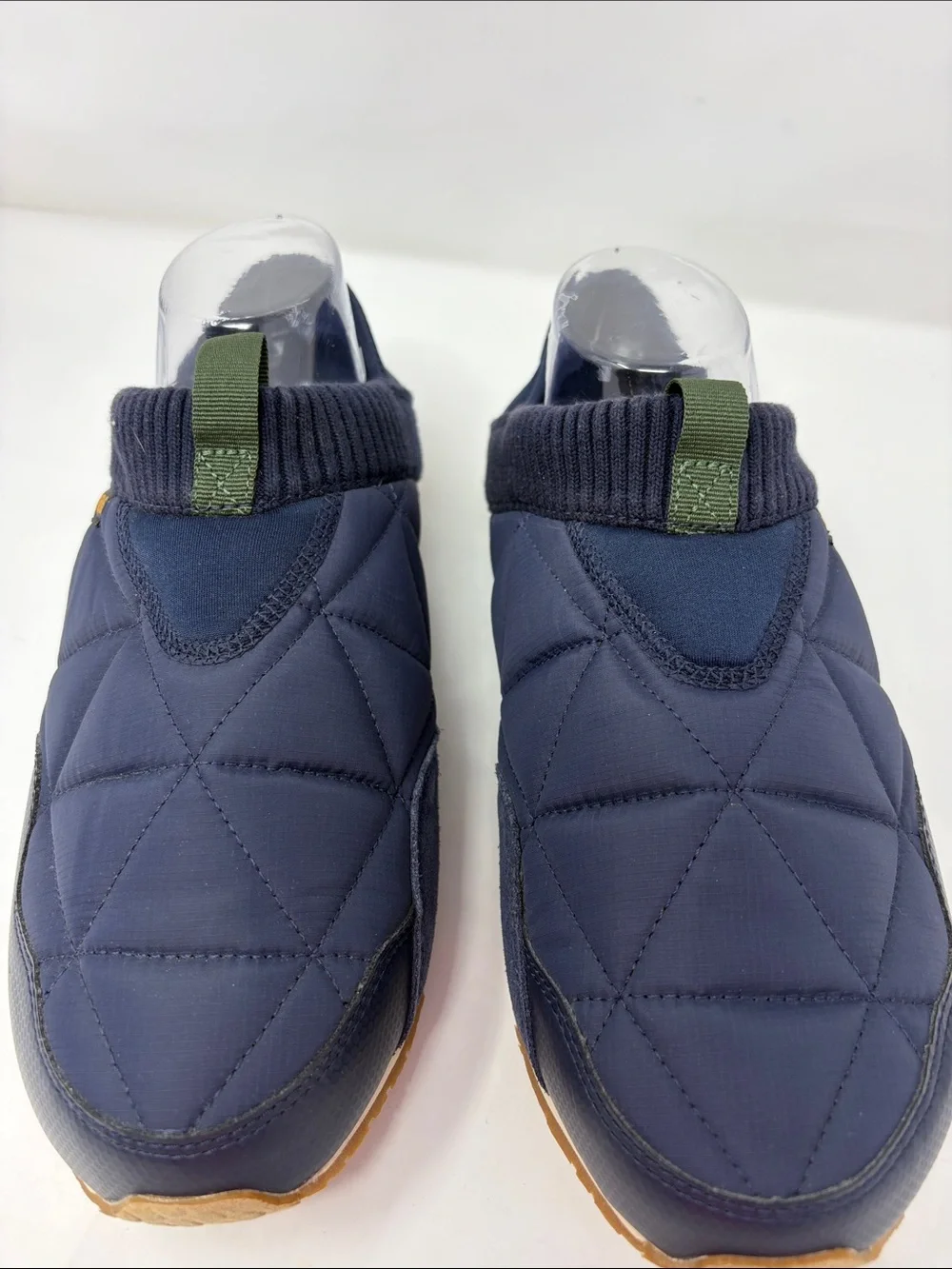 Teva Navy Blue Quilted Slip-On Men's Shoe Size 10 Excellent Condition